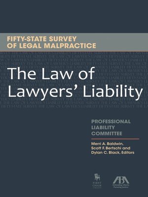 cover image of The Law of Lawyers' Liability